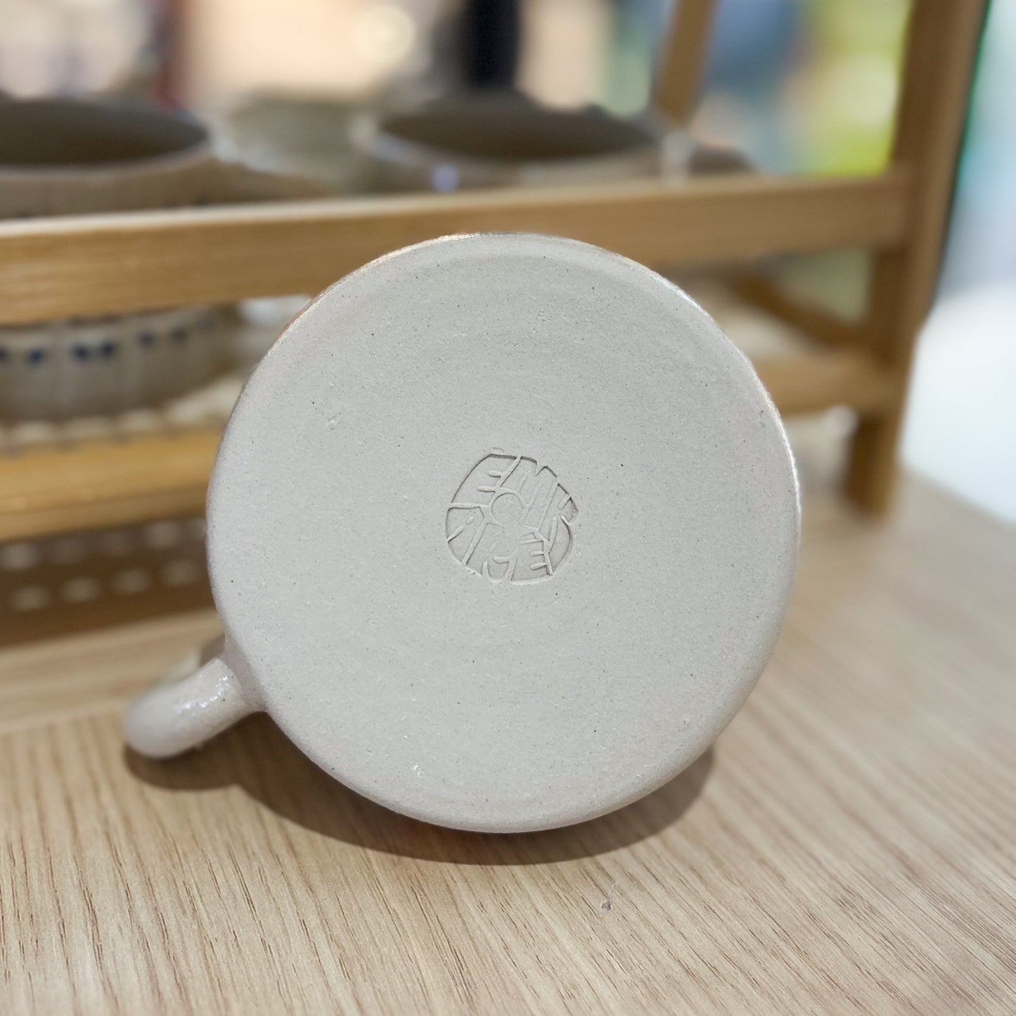 Mug léopard rose/orange